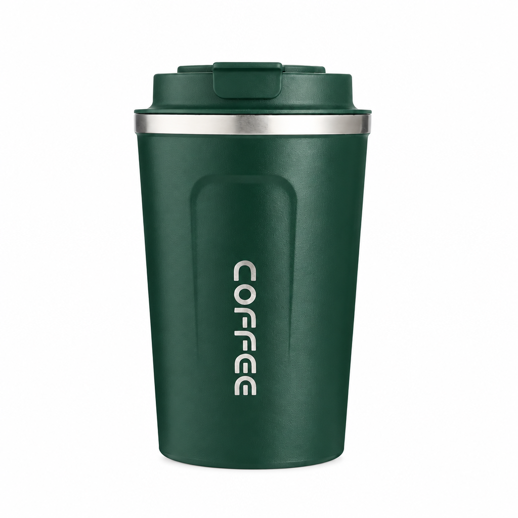Smart Insulated Coffee Cup 510 ml in green