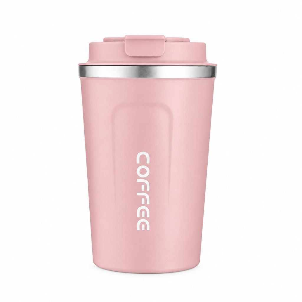 Smart Insulated Coffee Cup 510 ml in pink