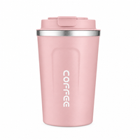 Smart Insulated Coffee Cup 510 ml in pink